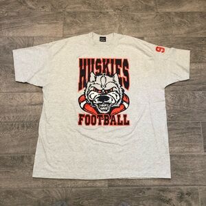 Vintage 90s Washington Huskies T-Shirt Single Stitch Adults Size XXL Made in USA